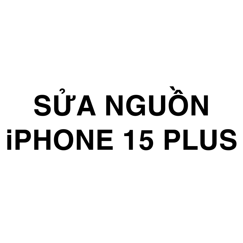 Sửa nguồn iPhone 15 Plus